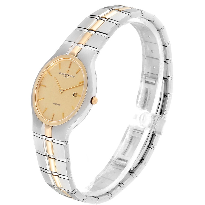 Vacheron Constantin Phidias 33 Steel Yellow Gold Unisex Midsize Watch 25750
