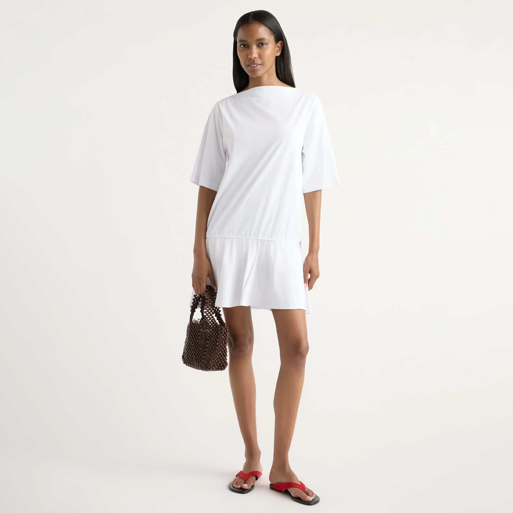 Caro Cinchable T-Shirt Dress