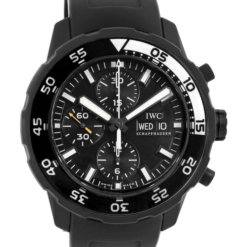 IWC Aquatimer PVD Special Edition Chronograph Mens Watch IWC376705