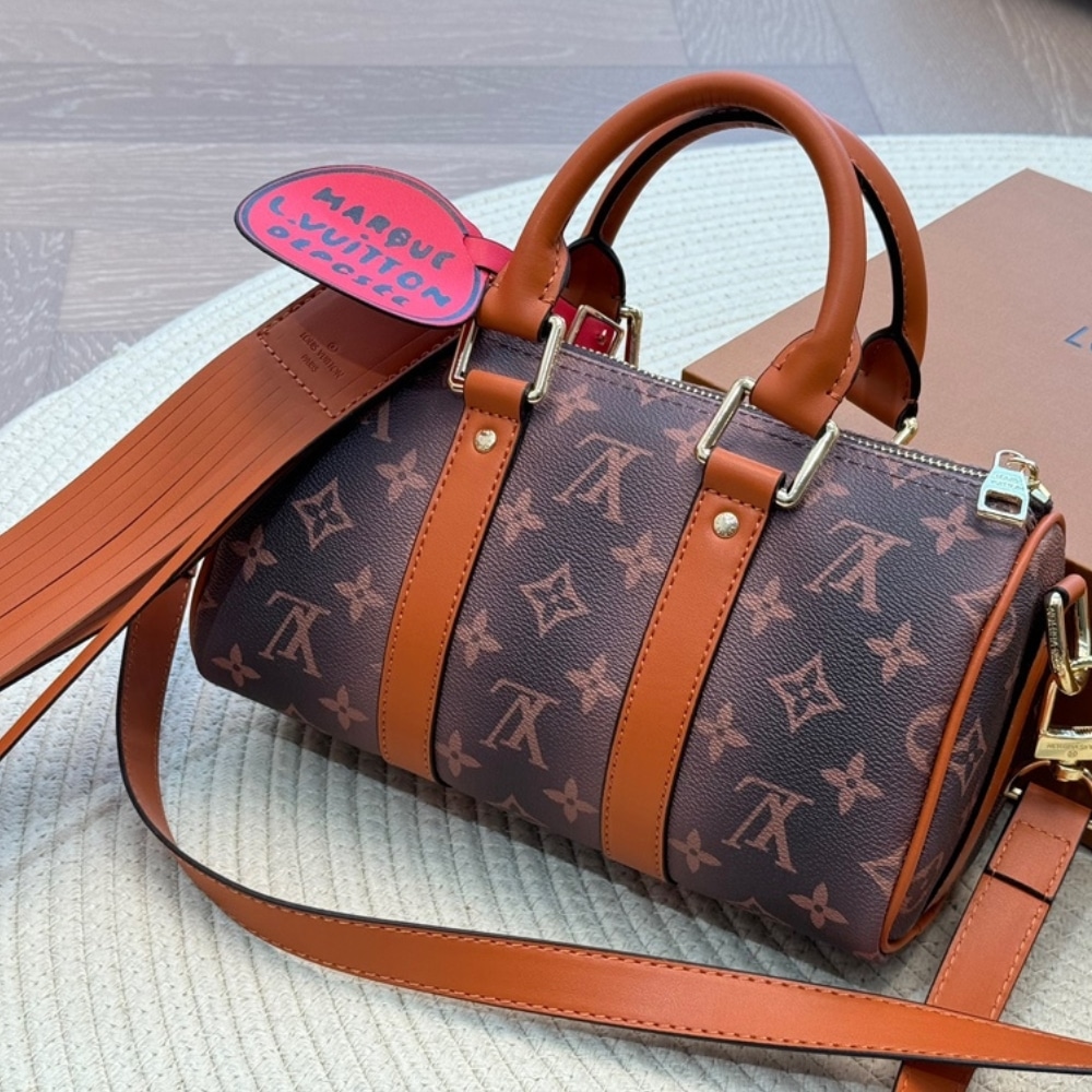 Louis Vuitton Keepall Bandoulière 25 Monogram Other Canvas Brown 25Cm M11542
