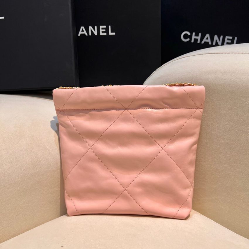 CHANEL 23s Mini Garbage Bag Pink