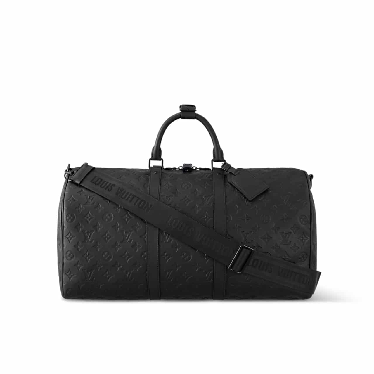 Louis Vuitton Keepall Bandoulière 50 Black M44810