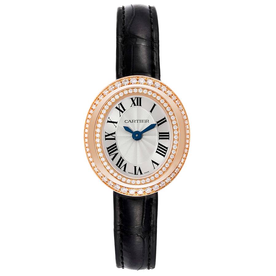 Cartier Hypnose Rose Gold Diamond Bezel Ladies Watch WJHY0006