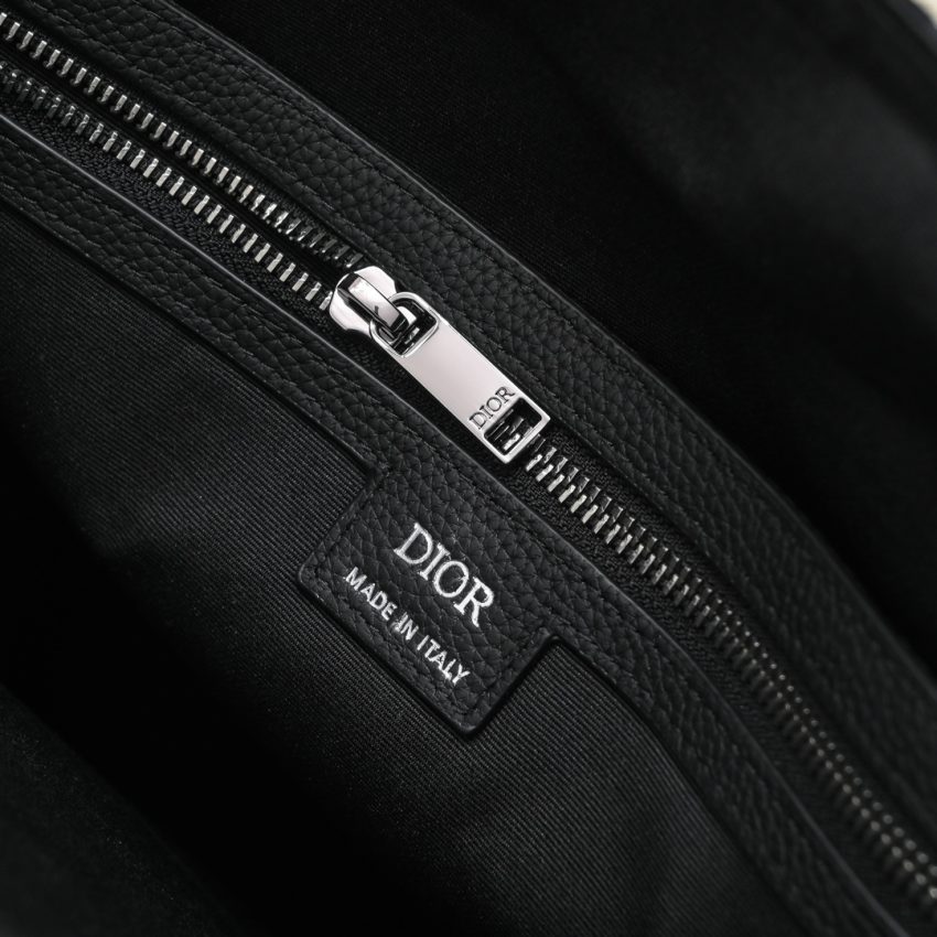 Replica Dior Saddle Shopping Tote Oblique Black