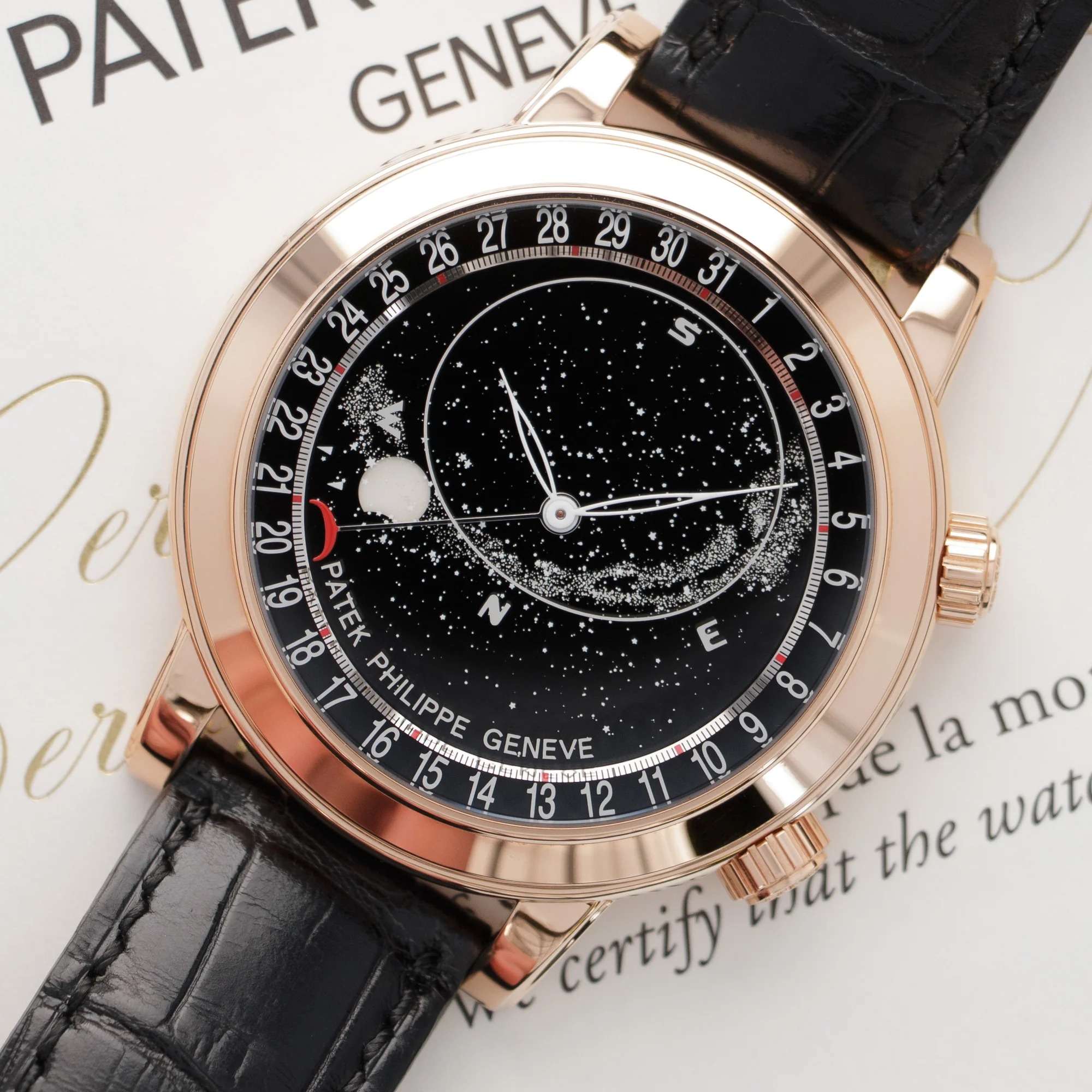 Patek Philippe Rose Gold Celestial 6102R