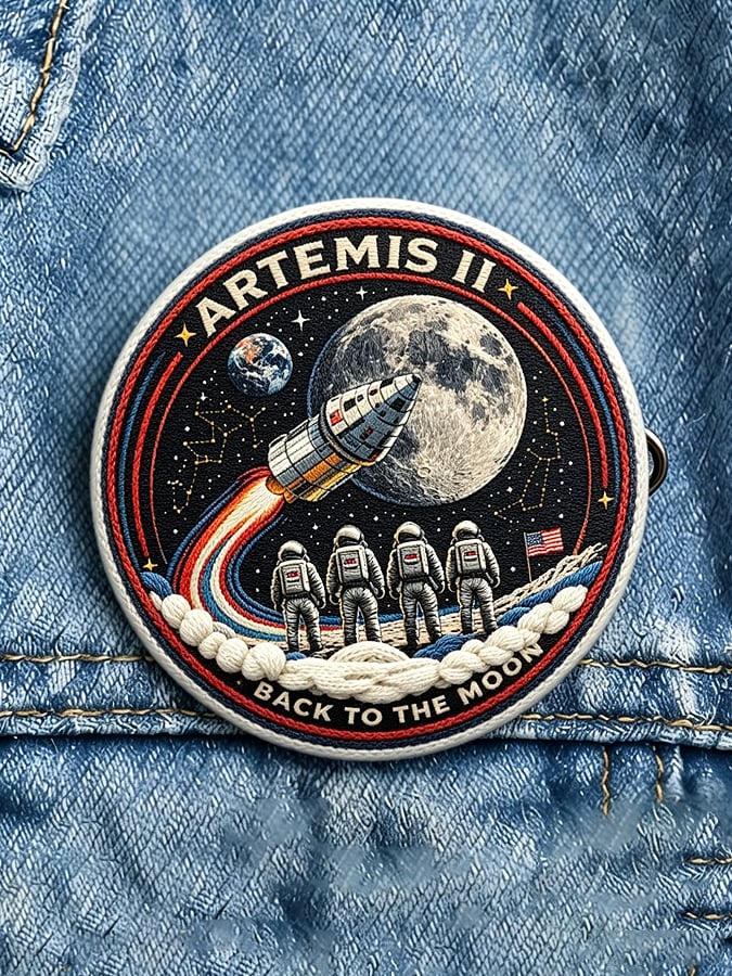 Artemis II Pin Buttons