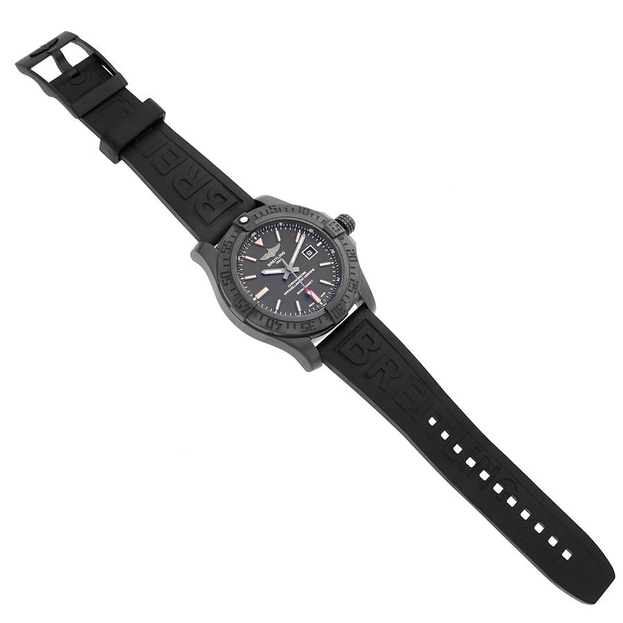 Breitling Avenger Blackbird 48 Titanium DLC Mens Watch V17310