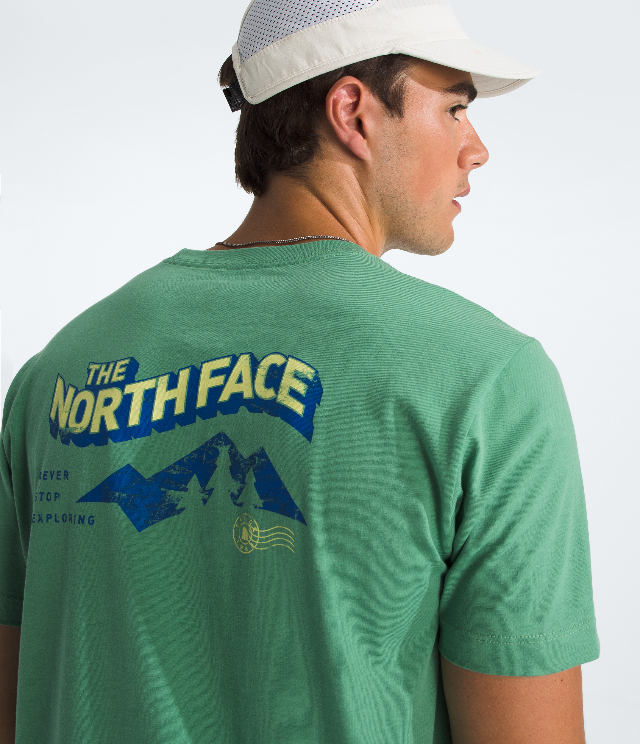 Men’s Explore Postcard Regular Short-Sleeve Tee