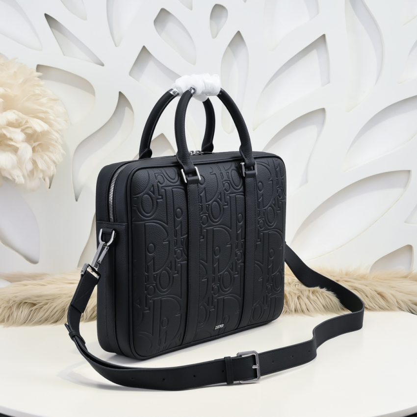 Replica Dior Gravity Briefcase Black