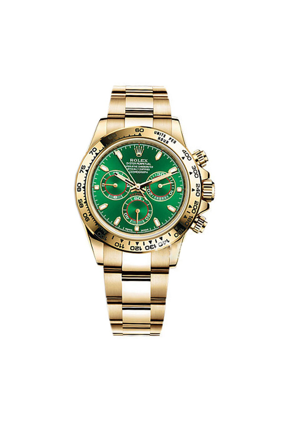 Rolex Daytona &lsquo;Pikachu&rsquo; Gold 18k Yellow Gold Oyster Steel 40 mm 116508