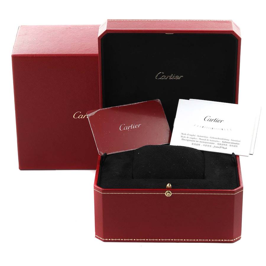 Cartier Tortue Medium Rose Gold Diamond Bezel Ladies Watch WA501008