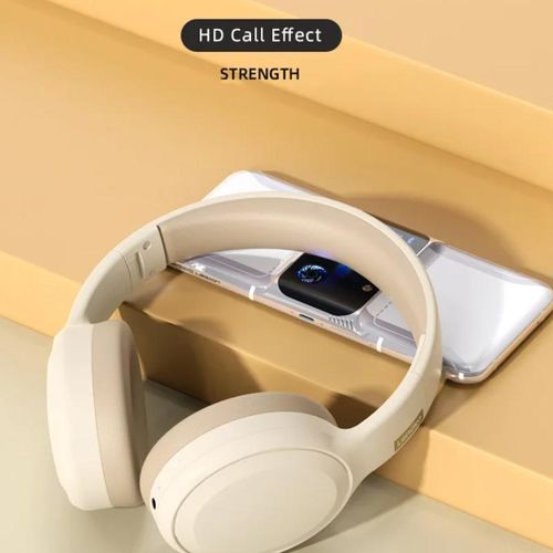 Lenovo TH30 Bluetooth Noise Cancelling HiFi Foldable AUX Headset - Pink