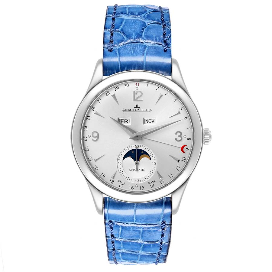 Jaeger LeCoultre Master Calendar Triple Date Mens Watch 140.8.98.S Q1558420