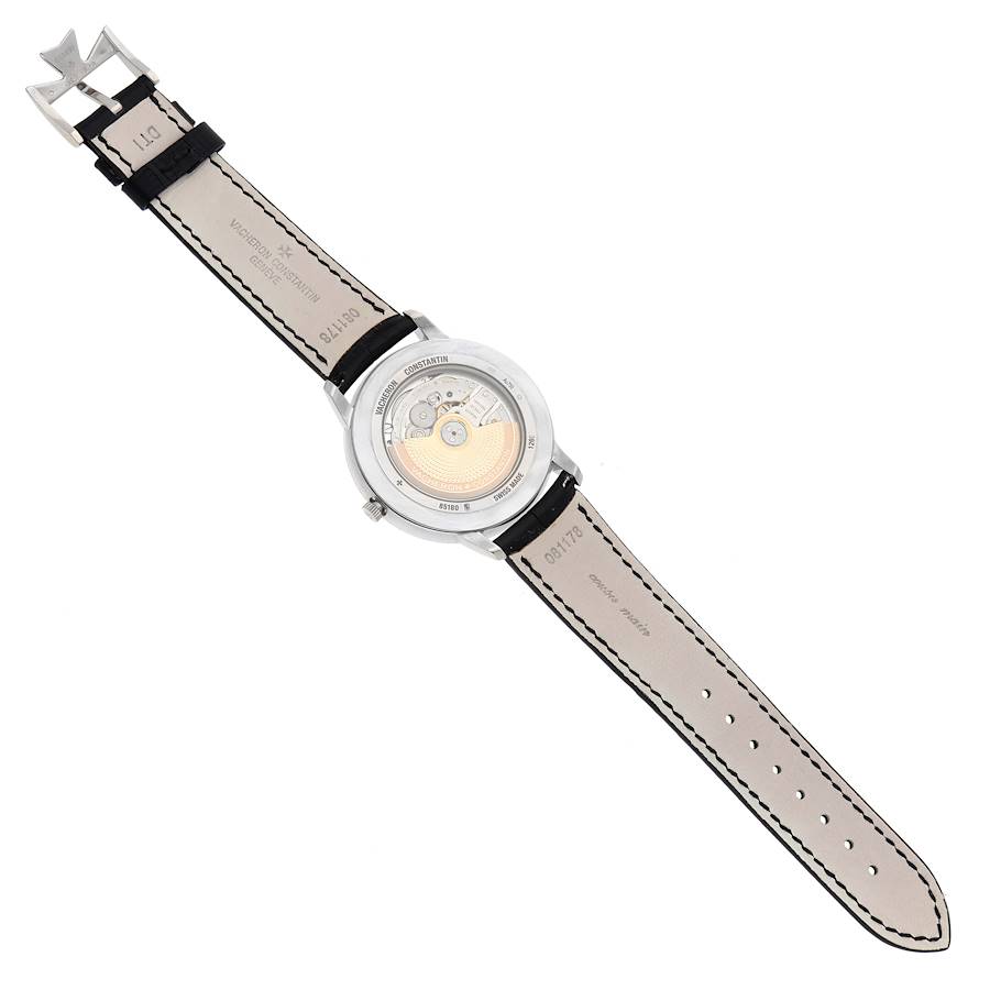 Vacheron Constantin Patrimony 40mm White Gold Mens Watch 85180