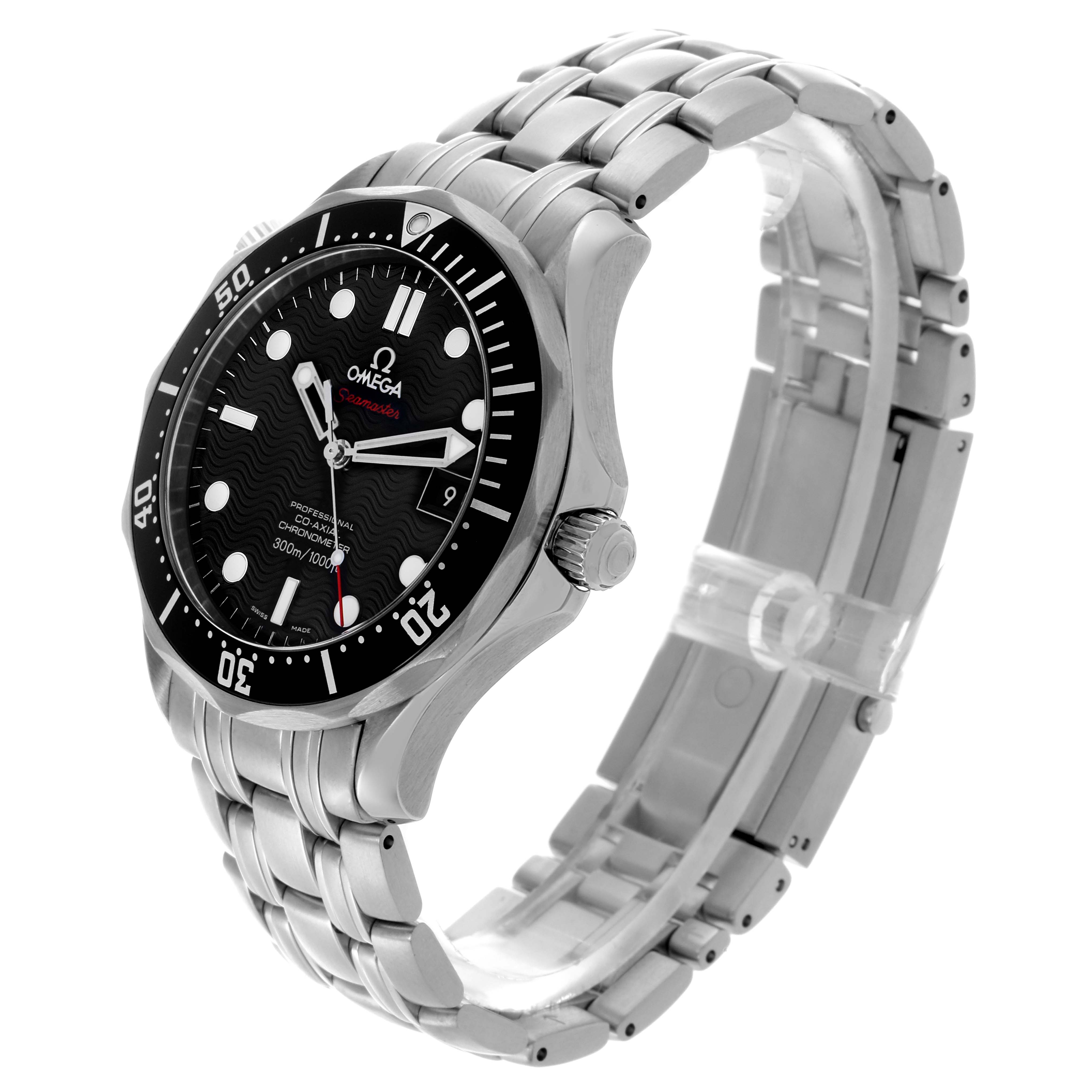Omega Seamaster Black Dial Steel Mens Watch 41.0 MM 212.30.41.20.01.002
