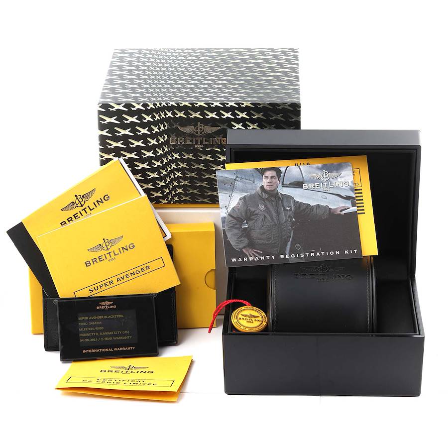Breitling Avenger Skyland Blacksteel Limited Watch M13370