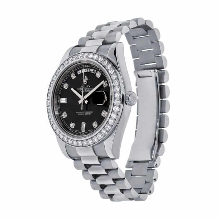 Rolex Day-Date White Diamond 228349RBR Super Clone