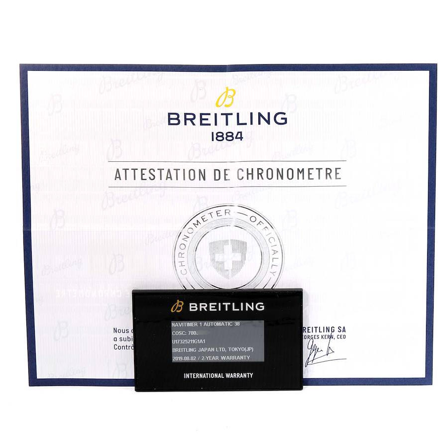 Breitling Navitimer 1 Steel Rose Gold Mens Watch U17325