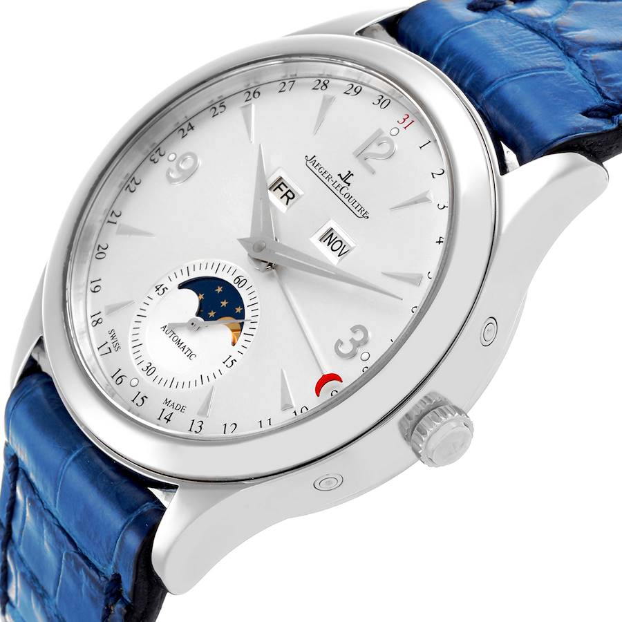 Jaeger LeCoultre Master Calendar Triple Date Mens Watch 140.8.98.S Q1558420