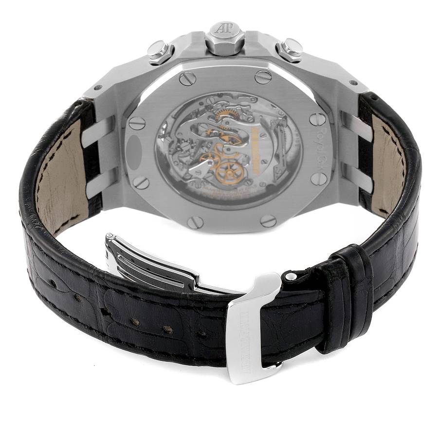 Audemars Piguet Royal Oak Tourbillon Chronograph Steel Mens Watch 25977ST