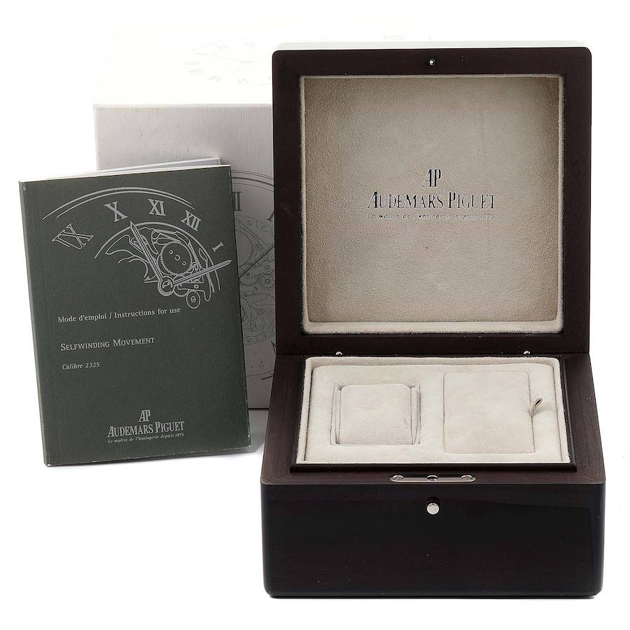Audemars Piguet Millenary Steel Diamond Ladies Watch 77301ST