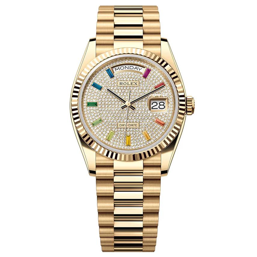 ​Rollie-The Crown Day-Date 128238-0051 36mm