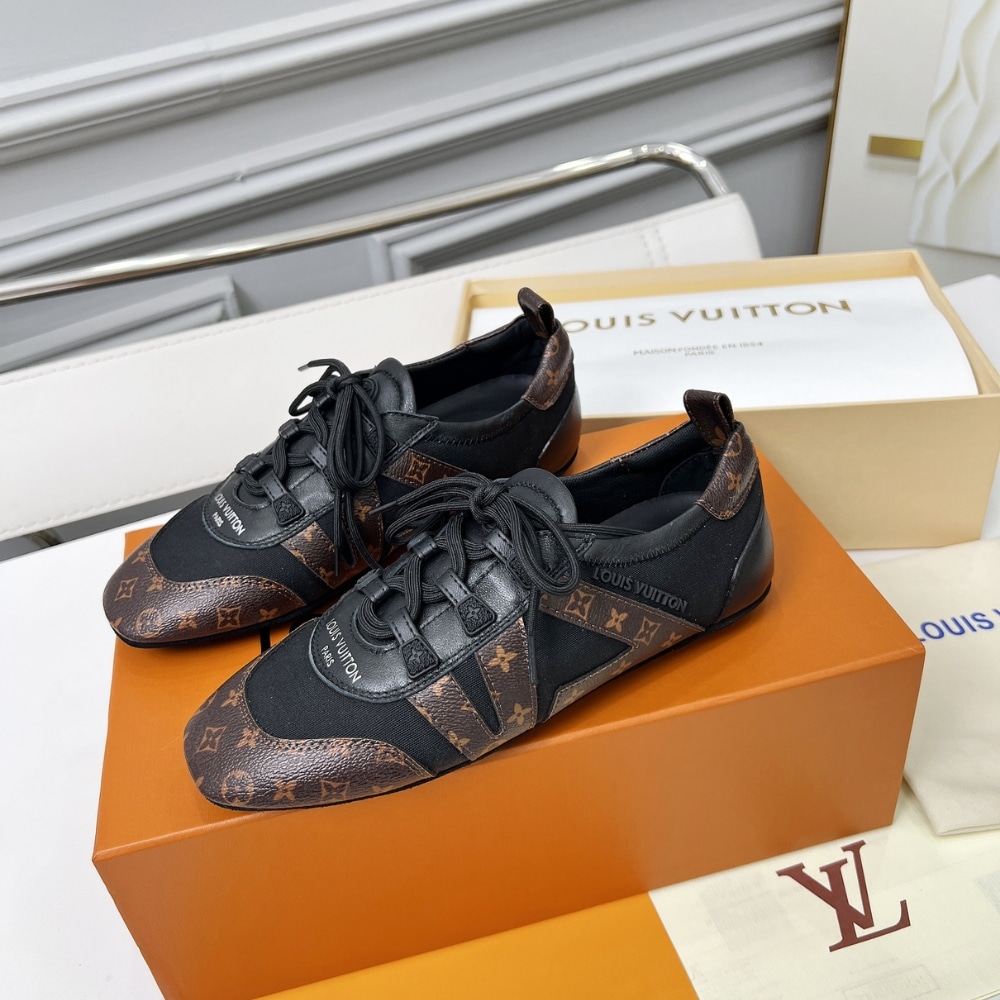 Louis Vuitton Lv Sneakerina Monogram Black 1Ahndo