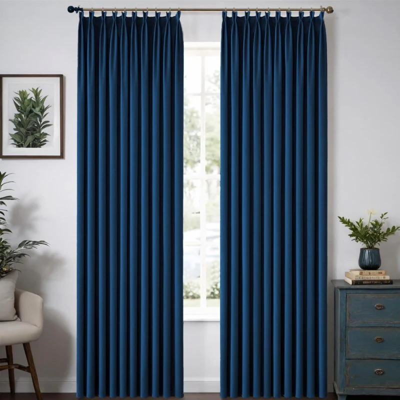 Custom Velvet Luxury Curtains  (2 Panels) - Pleated