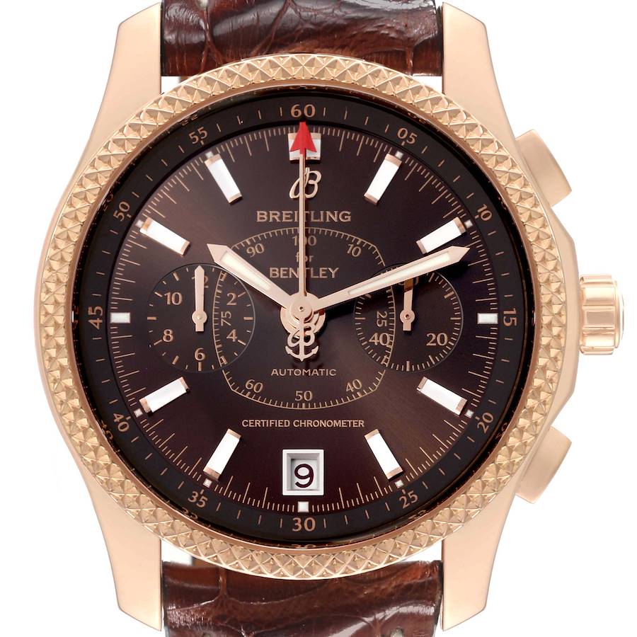 Breitling Bentley Mark VI Rose Gold Special Edition Mens Watch R26362