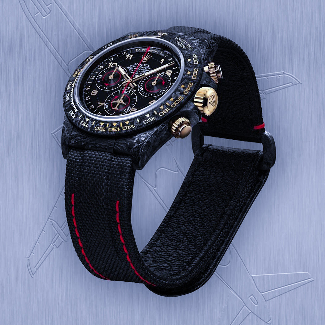 NTPT Carbon Rolex DiW Daytona "AVIA BLACK"