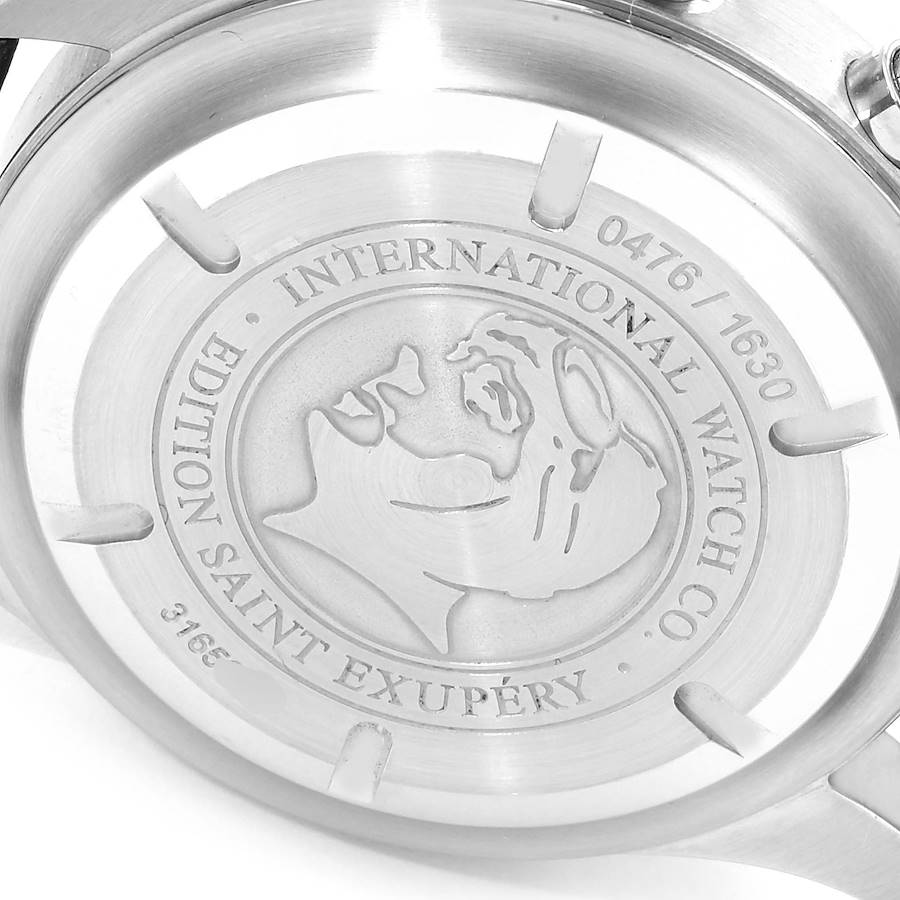 IWC Spitfire Pilot Saint Exupery Limited Edition Mens Watch IW371709