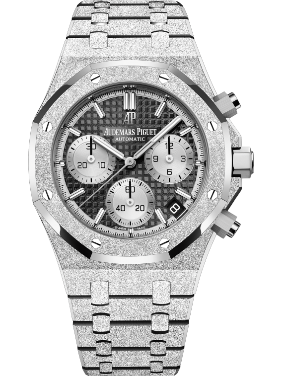 ROYAL OAK FROSTED GOLD CHRONOGRAPH Black Dial 41mm
