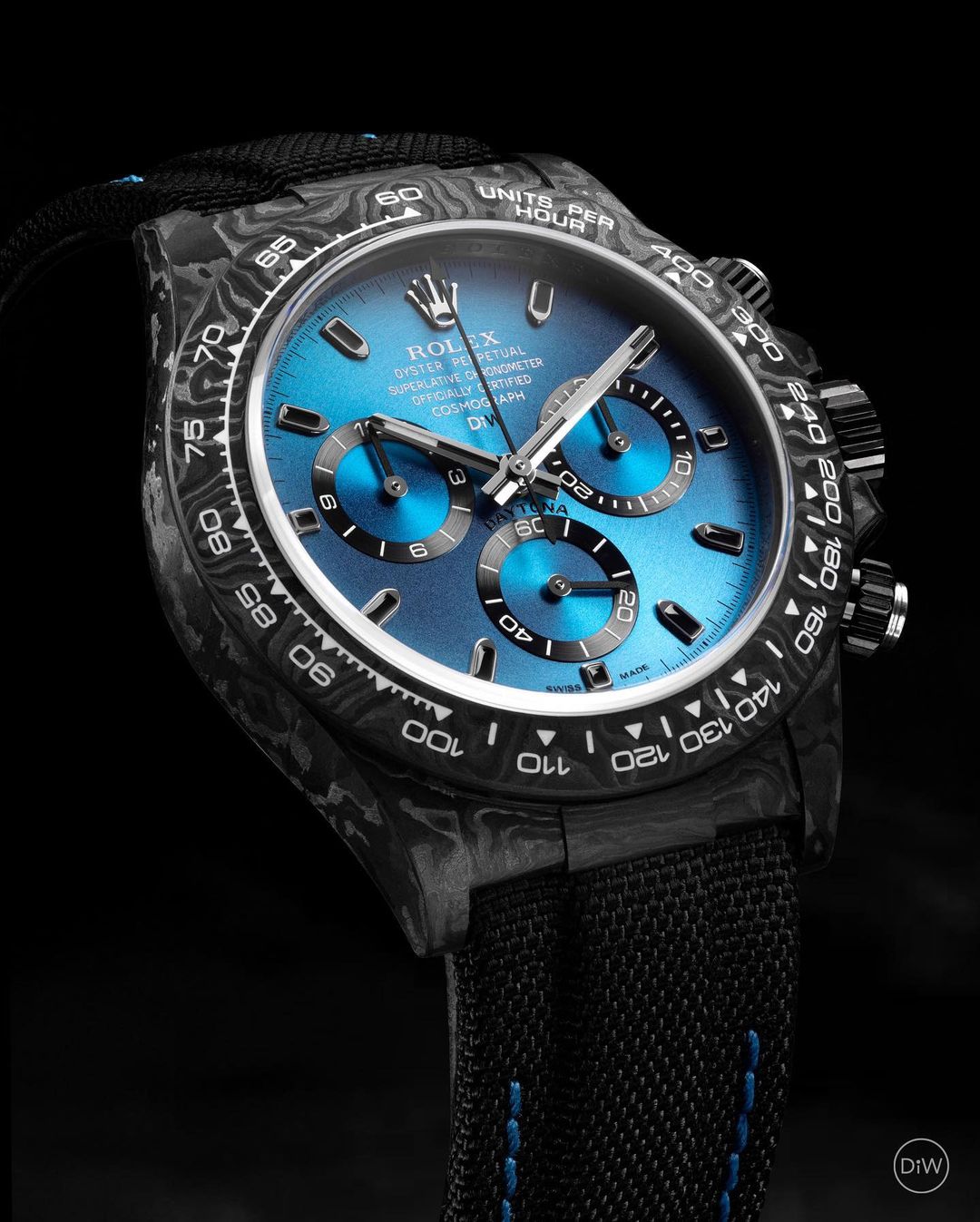 DiW Rolex Daytona Color Changing Dial "AZURE UP PROJECT"