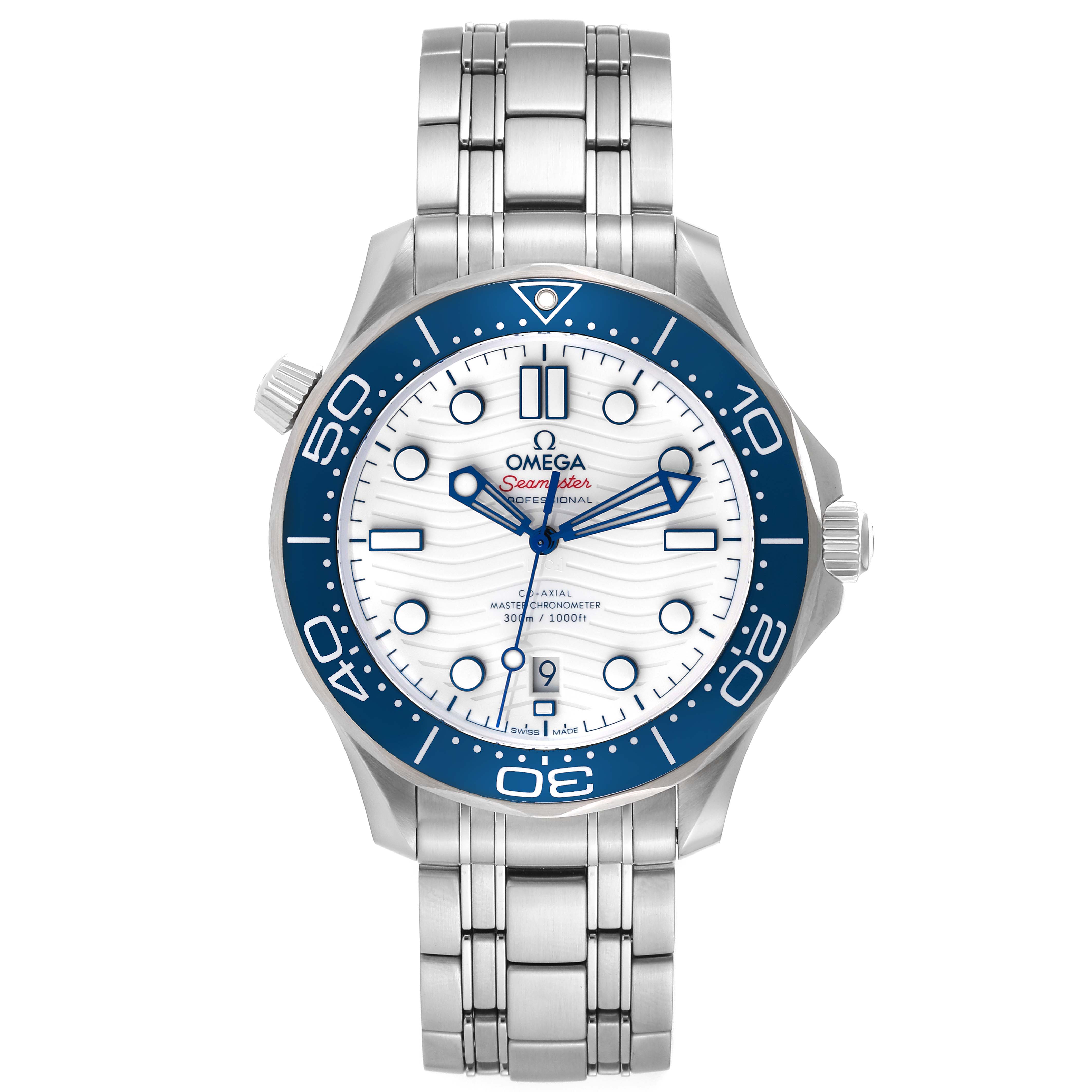 Omega Seamaster Tokyo 2020 LE Steel Mens Watch 42.0 MM 522.30.42.20.04.001