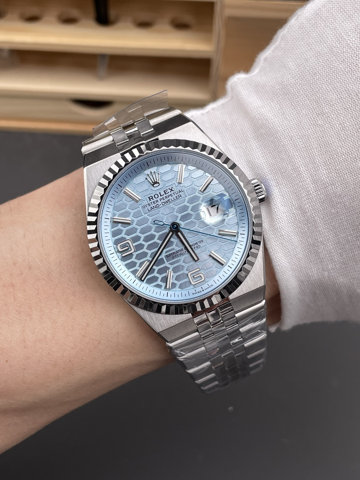 Land-Dweller Blue Dial