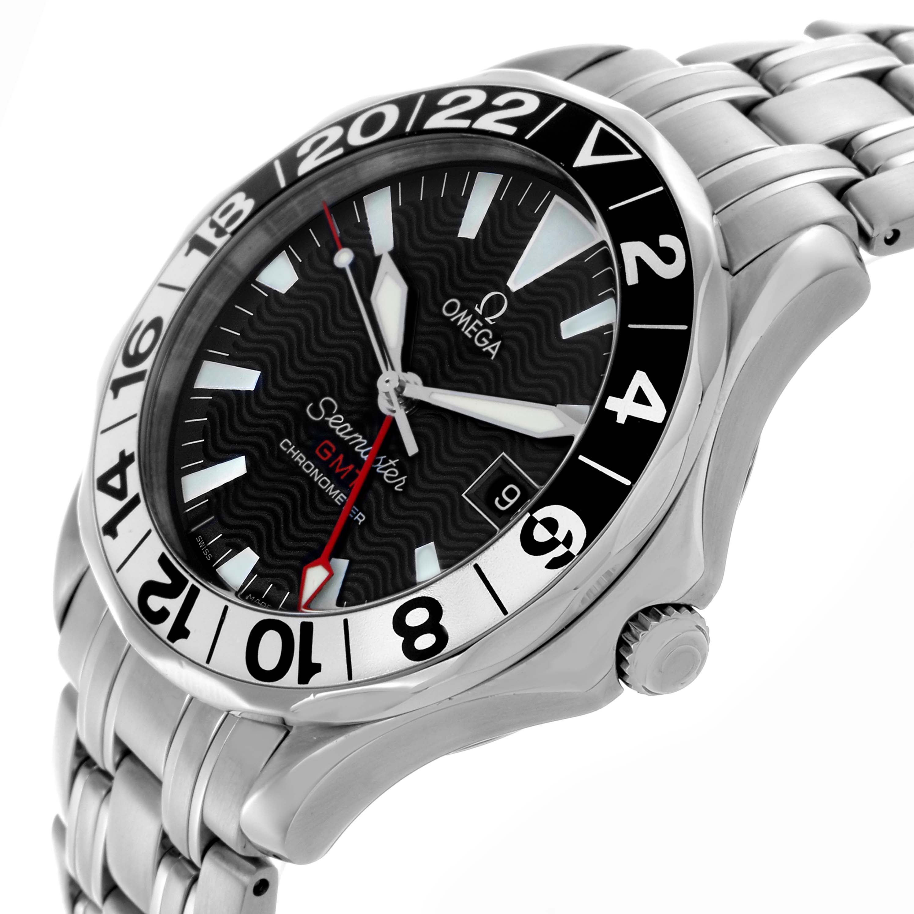 Omega Seamaster GMT 50th Anniversary Steel Mens Watch 41.0 MM 2534.50.00