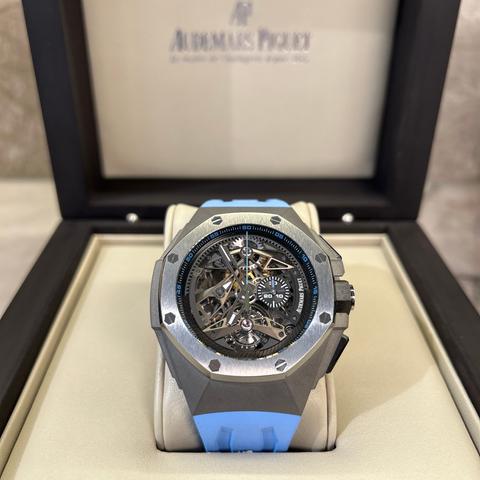 Audemars Piguet Royal Oak Concept 26587TI.OO.D031CA.01 Tourbillon Selfwinding Chronograph Openworked