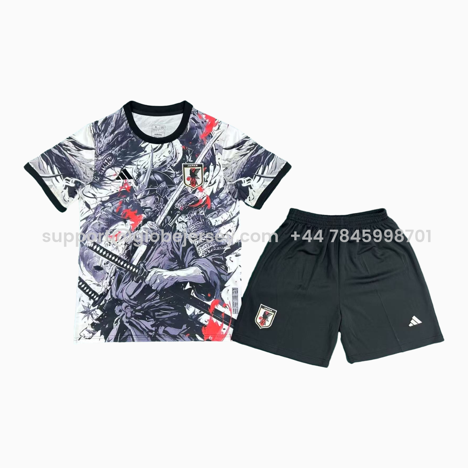 Japan 25-26 Warrior And Dragon Special Men's Adult Jersey Set - Fans Version