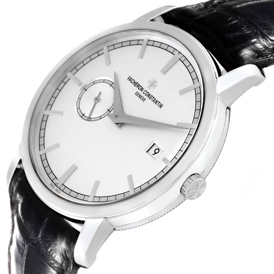 Vacheron Constantin Traditionnelle White Gold Mens Watch 87172