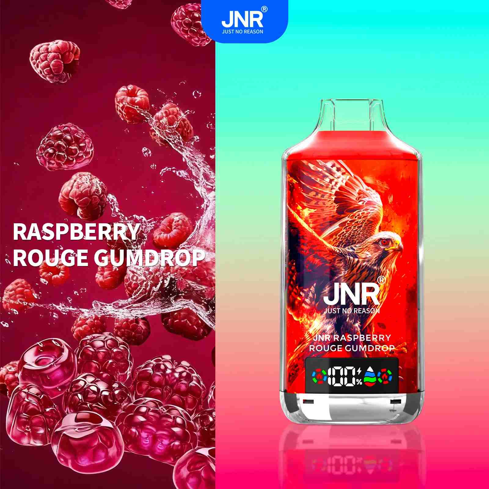🔥 JNR Falcon-X 18K Jednorazowy Vape | 2% Nikotyny 💨 18,000 Puffów 🍓🥭❄️ | Ulepszona wersja 16K 🚀 | Szybka wysyłka z Polski 1-3 dni 🚚🇵🇱 | Amerykańska jakość 🇺🇸