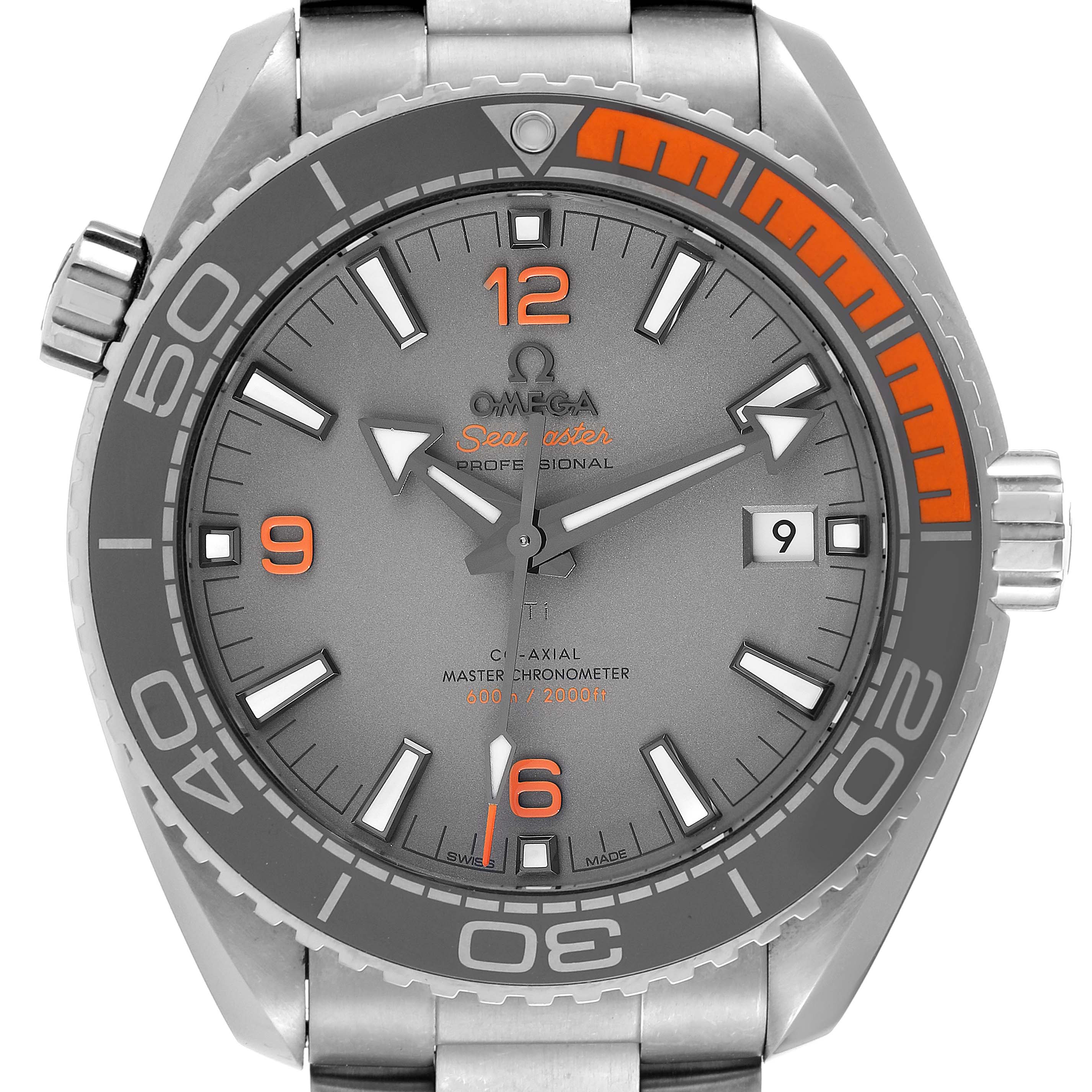 Omega Planet Ocean Co-Axial Titanium Mens Watch 44.0 MM 215.90.44.21.99.001