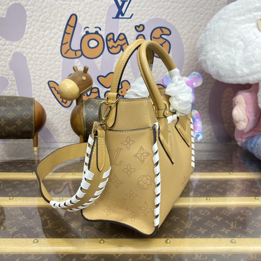 Replica Louis Vuitton On My Side PM Milk Tea