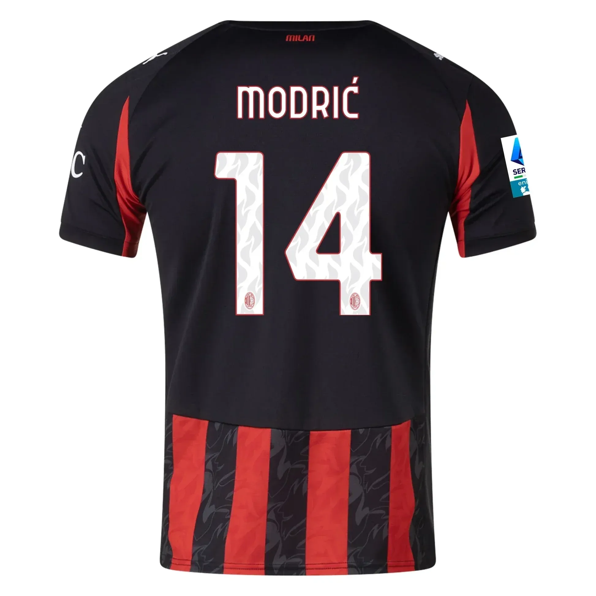 Luka Modrić - AC Milan 25/26 I Home Jersey - Fan Version