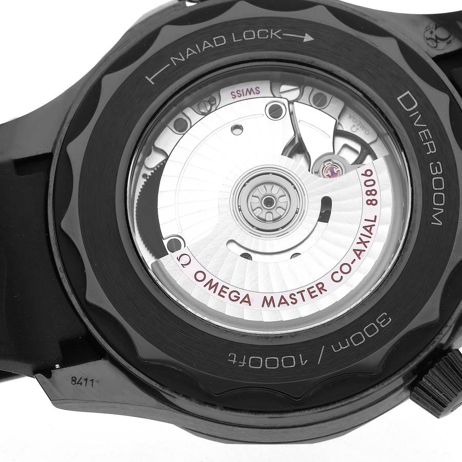 Omega Seamaster Diver Black Ceramic Mens Watch 210.92.44.20.01.003