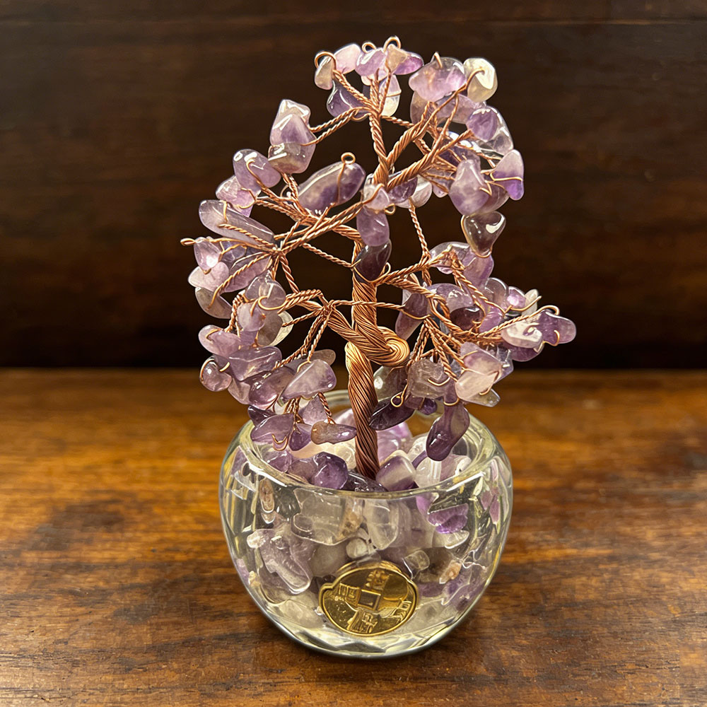 Amethyst Tree of Life: Calm the Mind, Boost Intuition & Protect Energy