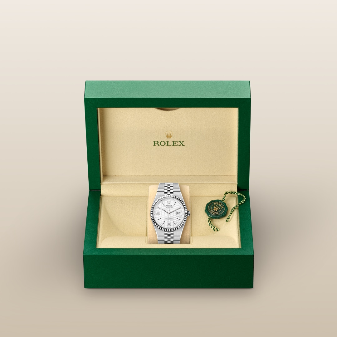 2025 NEW Rolex Land-Dweller 40 Oyster, 40 mm, Oystersteel and white gold M127334-0001