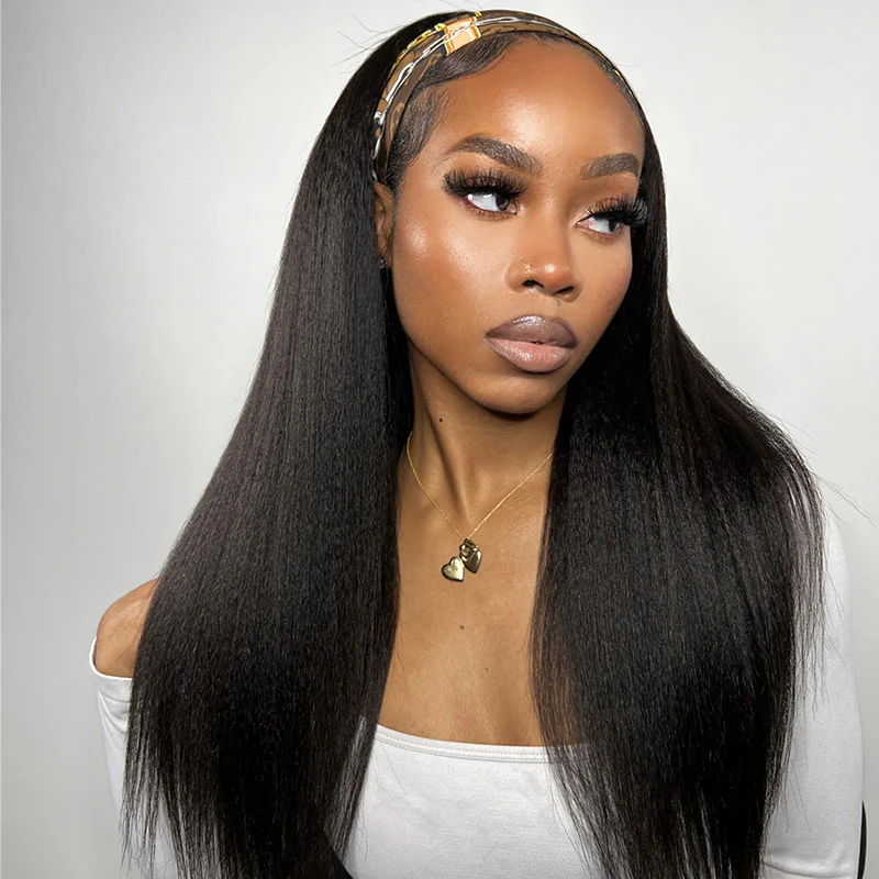 Megalook Bogo Free Long Hair Affordable Headband Wig 100% Human Hair Wigs
