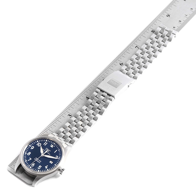 IWC Pilot Mark XVIII Petit Prince Blue Dial Mens Watch IW327014