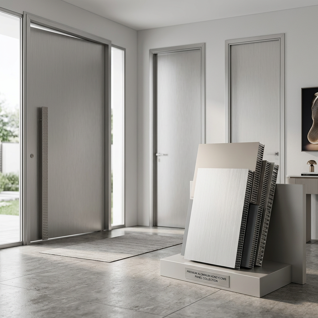 Interior Door Leaf Aluminum Honeycomb Board, Zero Formaldehyde, Water & Moisture Resistant, Bulk Supply