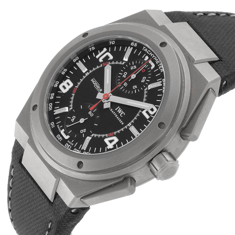IWC Ingenieur AMG Titanium Black Dial Automatic Mens Watch IW372504